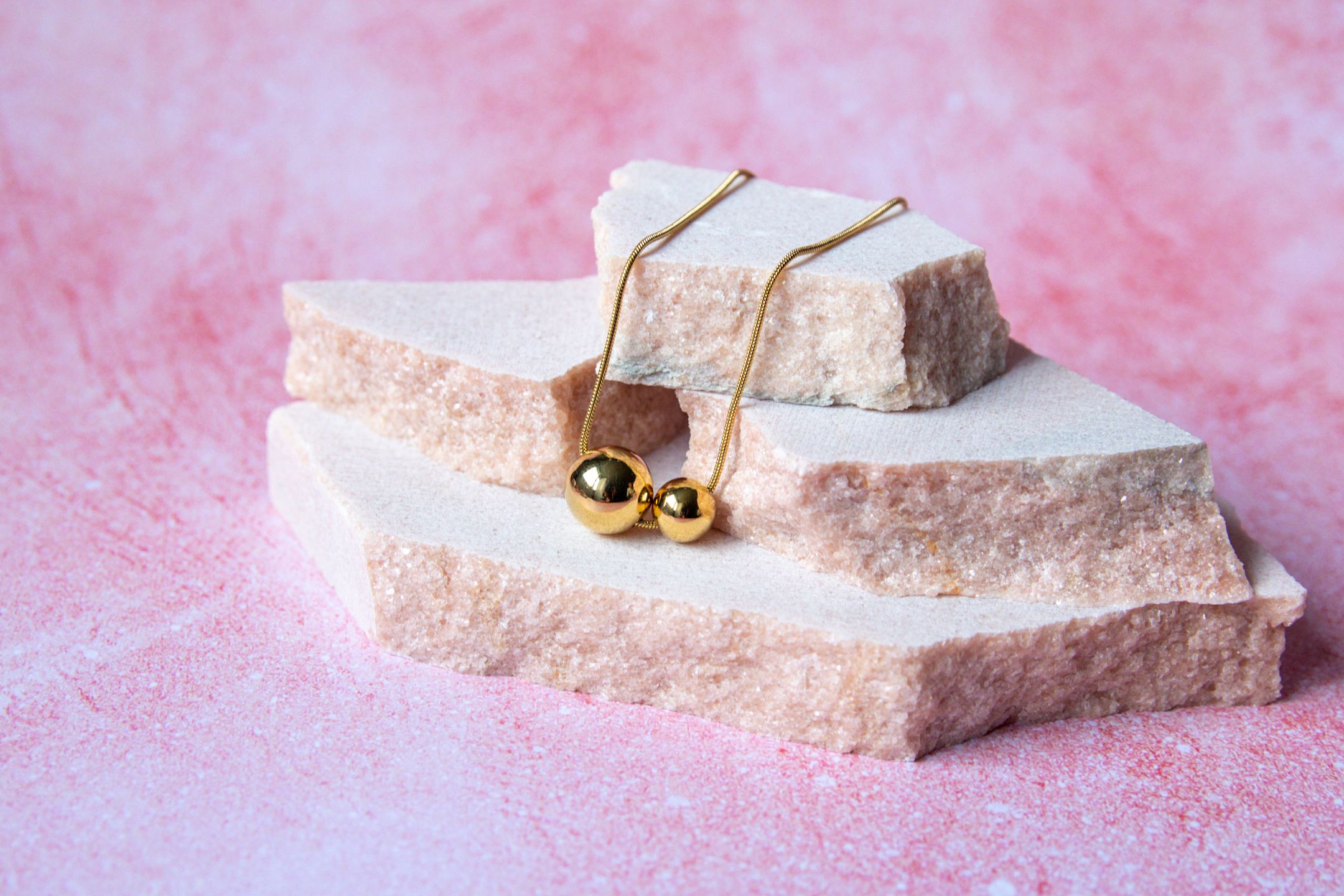 Collier Duo de Sphères