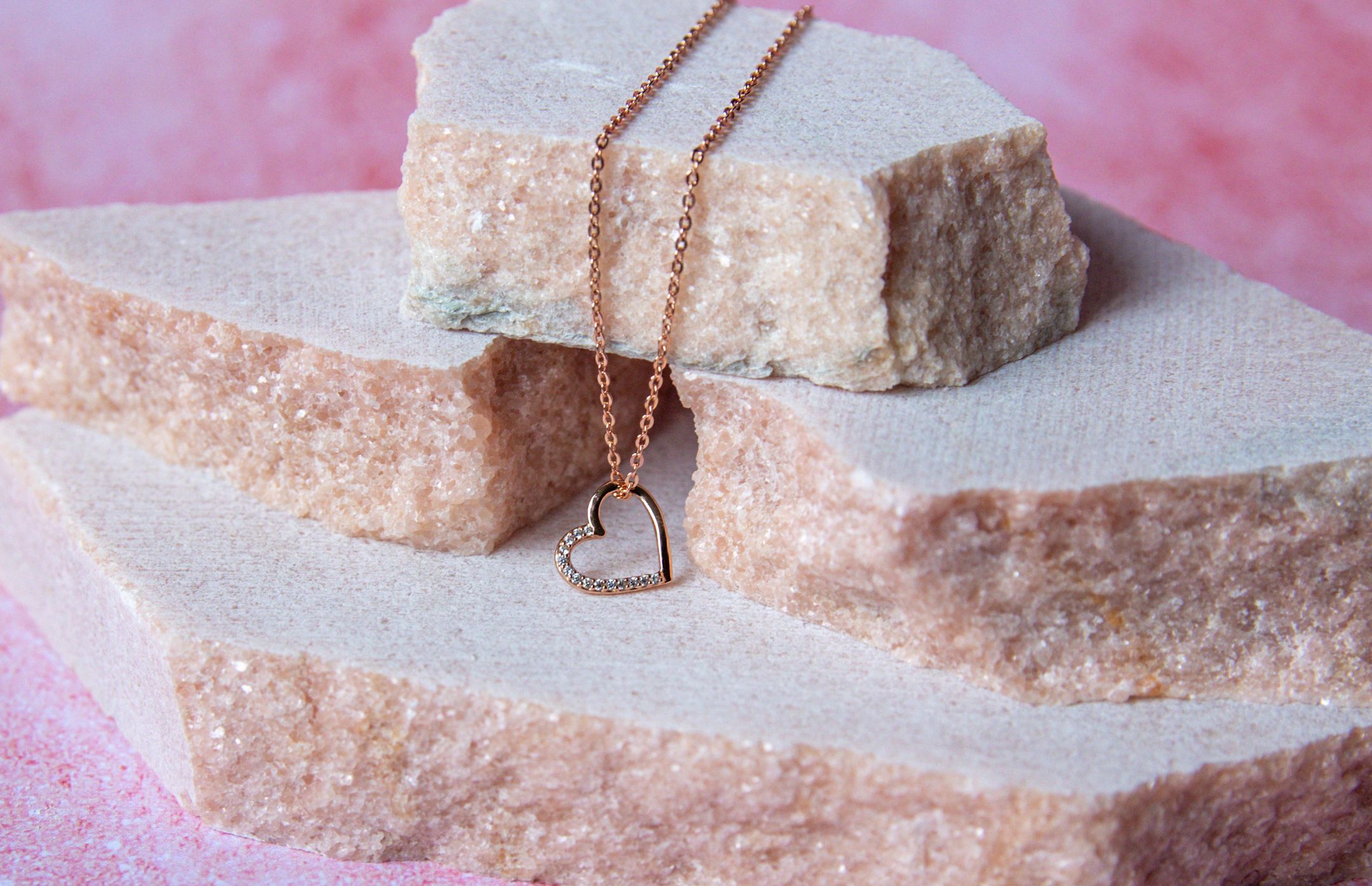 Collier Pendentif Coeur en Argent