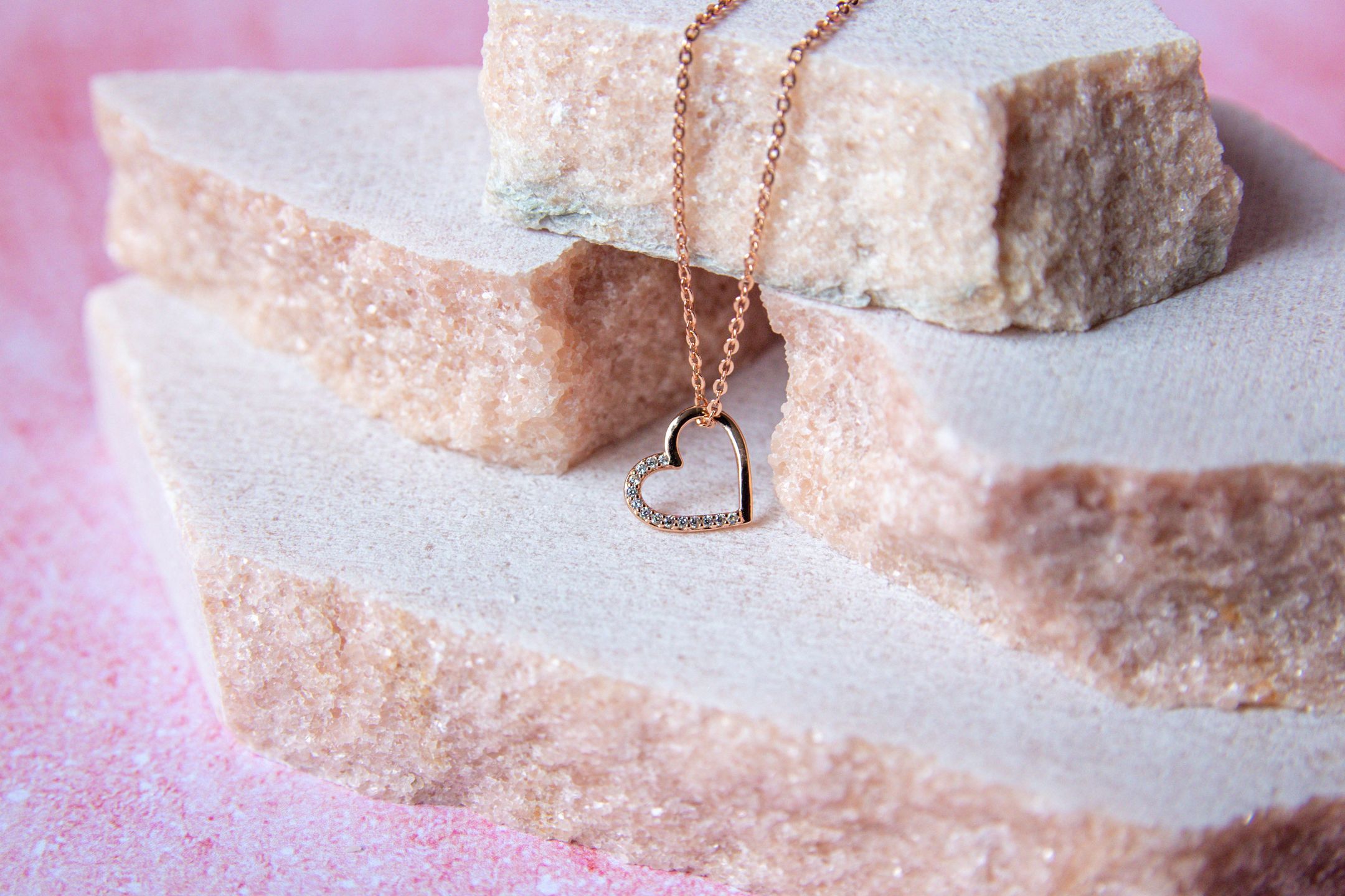 Collier Pendentif Coeur en Argent