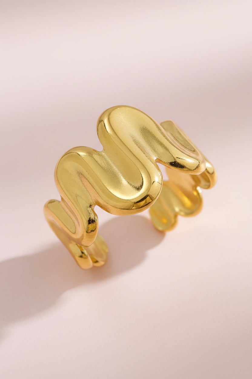 1/2/3 Stück Ring Tier Schmetterling Katze Flügel Schale Offen Verstellbare Edelstahlringe für Damen Herren Mode Schmuck Accessoires