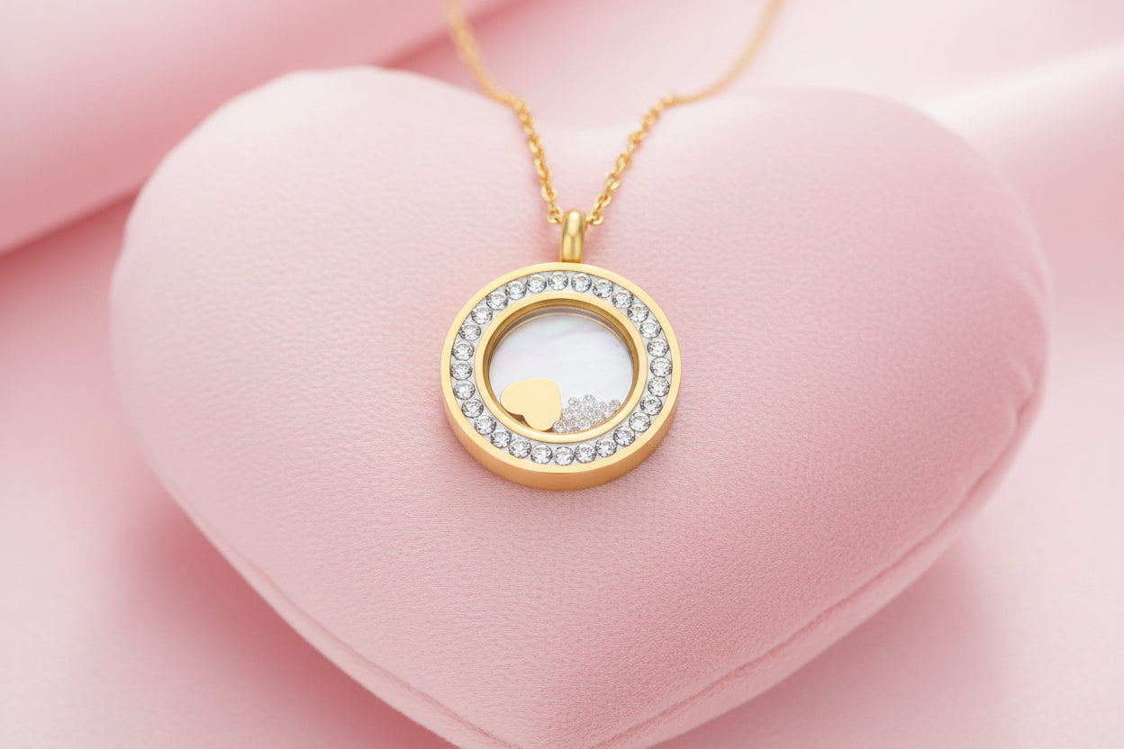 Collier Cercle Coeur