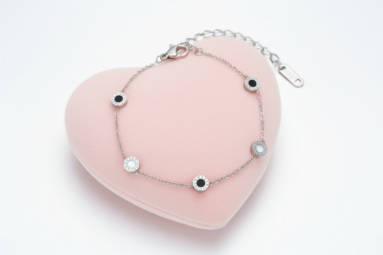 Colliers, Bracelets et Boucles d'Oreilles Chiffres Romains