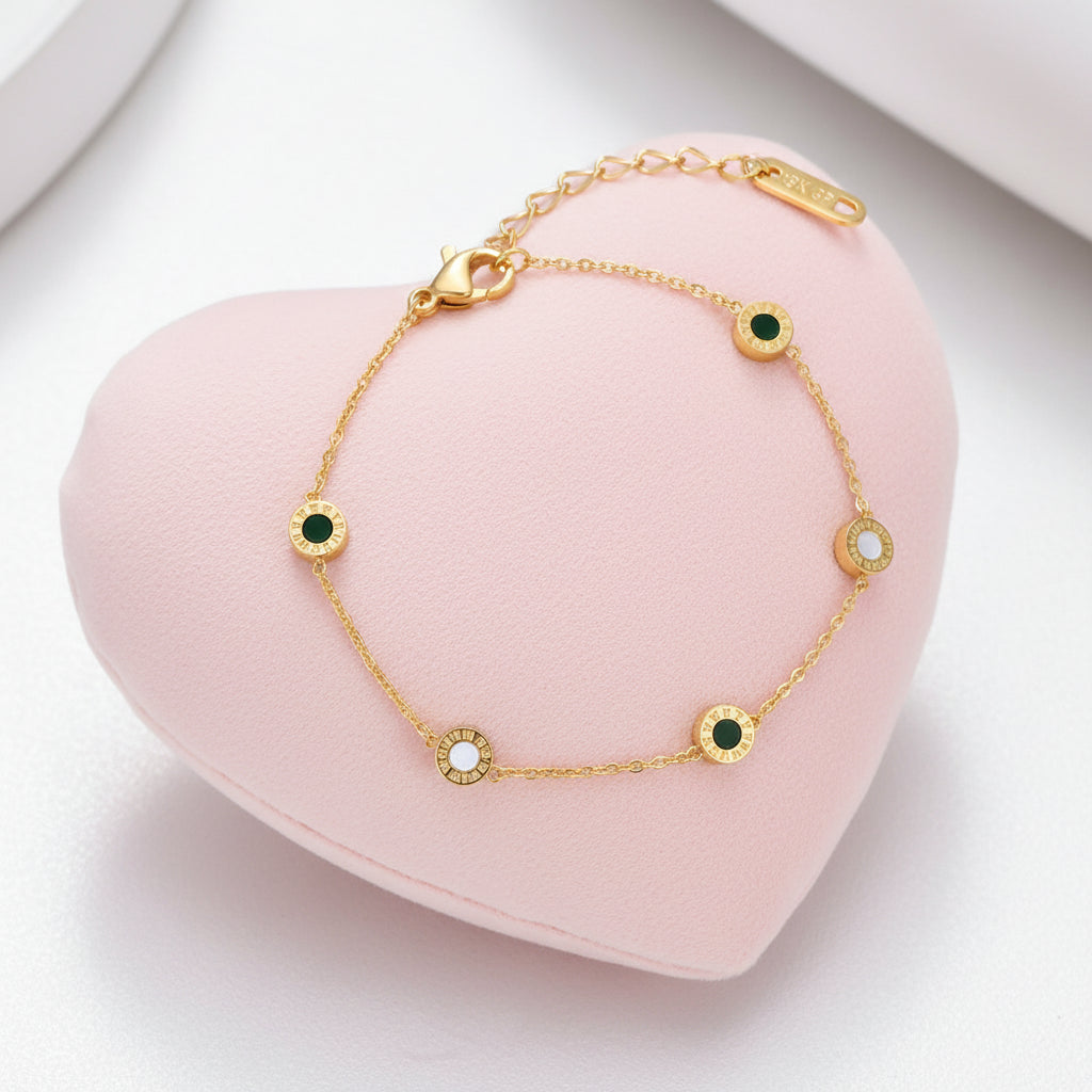 Colliers, Bracelets et Boucles d'Oreilles Chiffres Romains