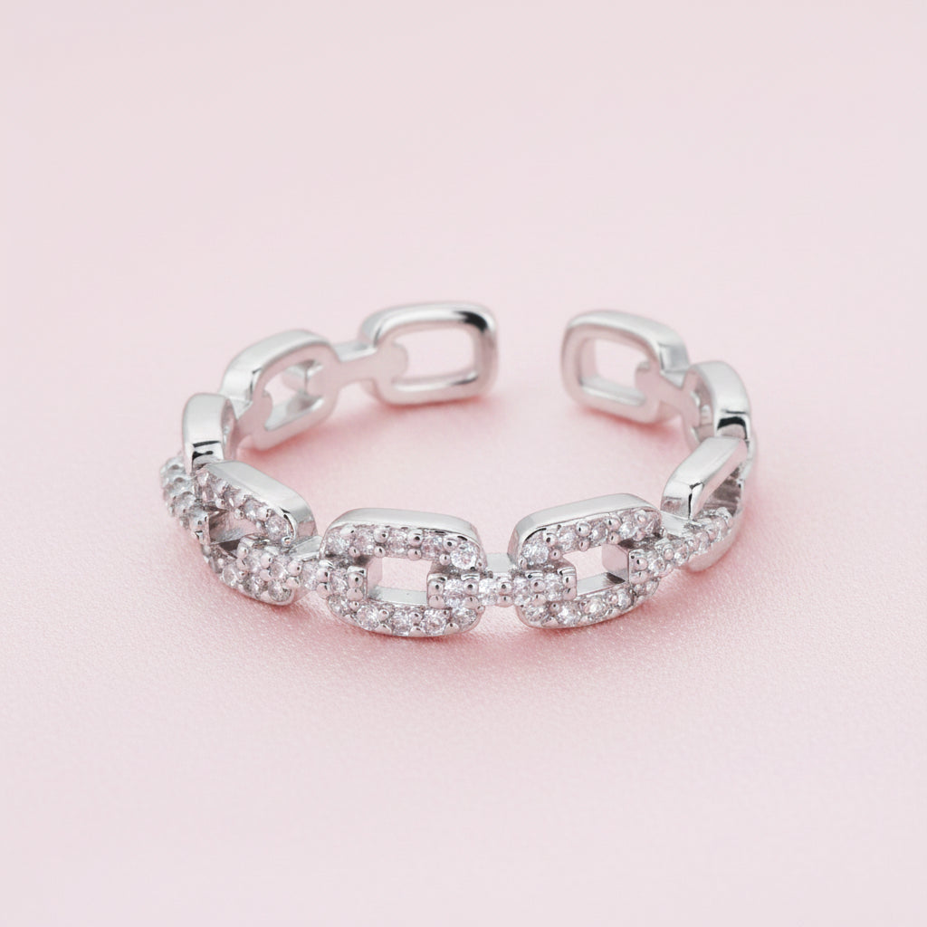 Bague Torsadée – L'Eclat Chic Argenté