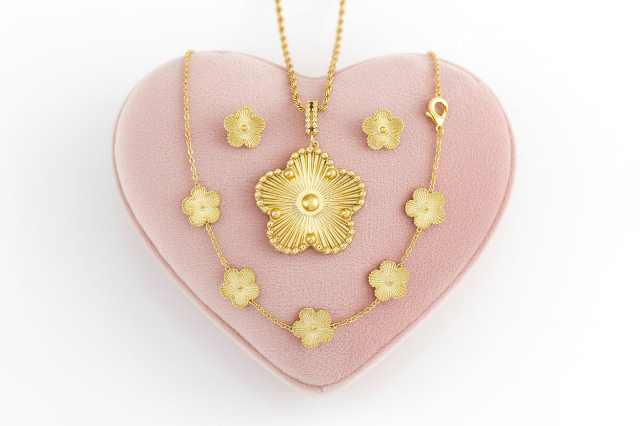 Parure Fleur Majestueuse