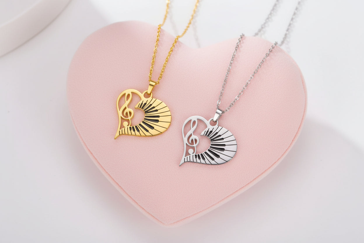 Collier Coeur Pianissimo