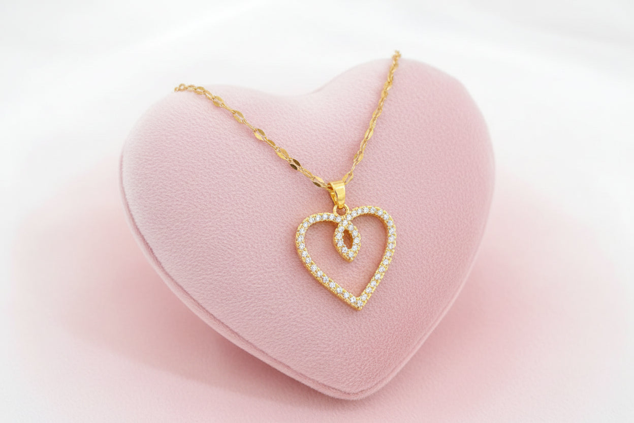 Collier Cœur Éclat