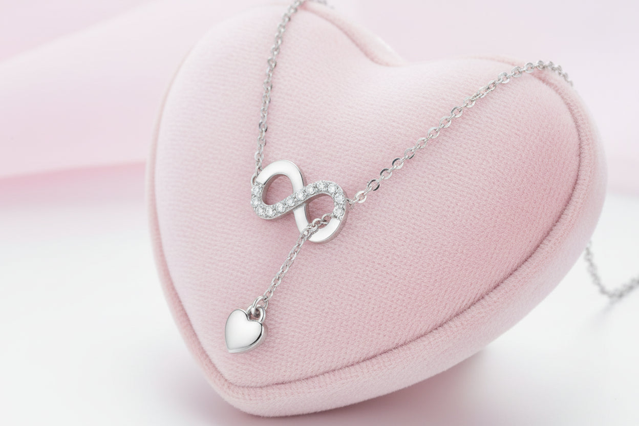 Collier Coeur Infini