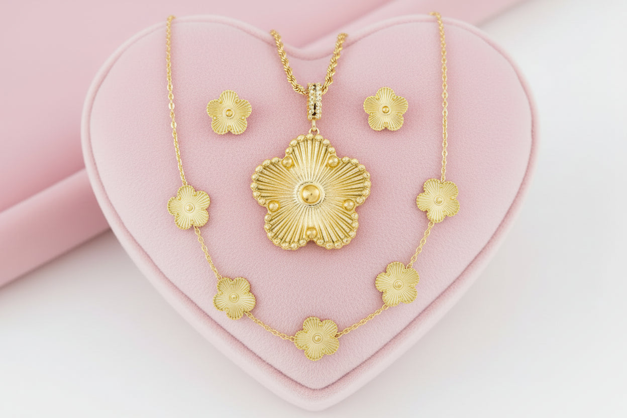 Parure Fleur Majestueuse