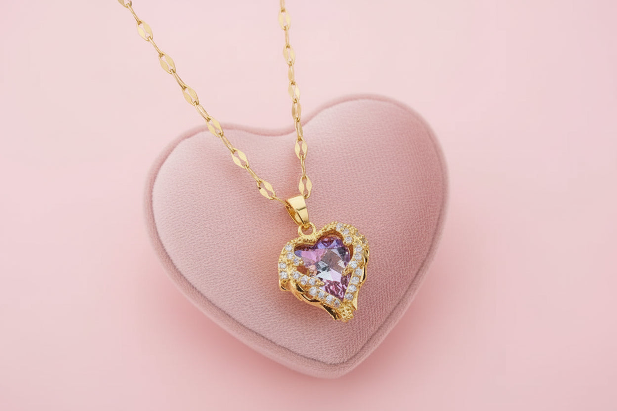 Collier Pendentif Cœur