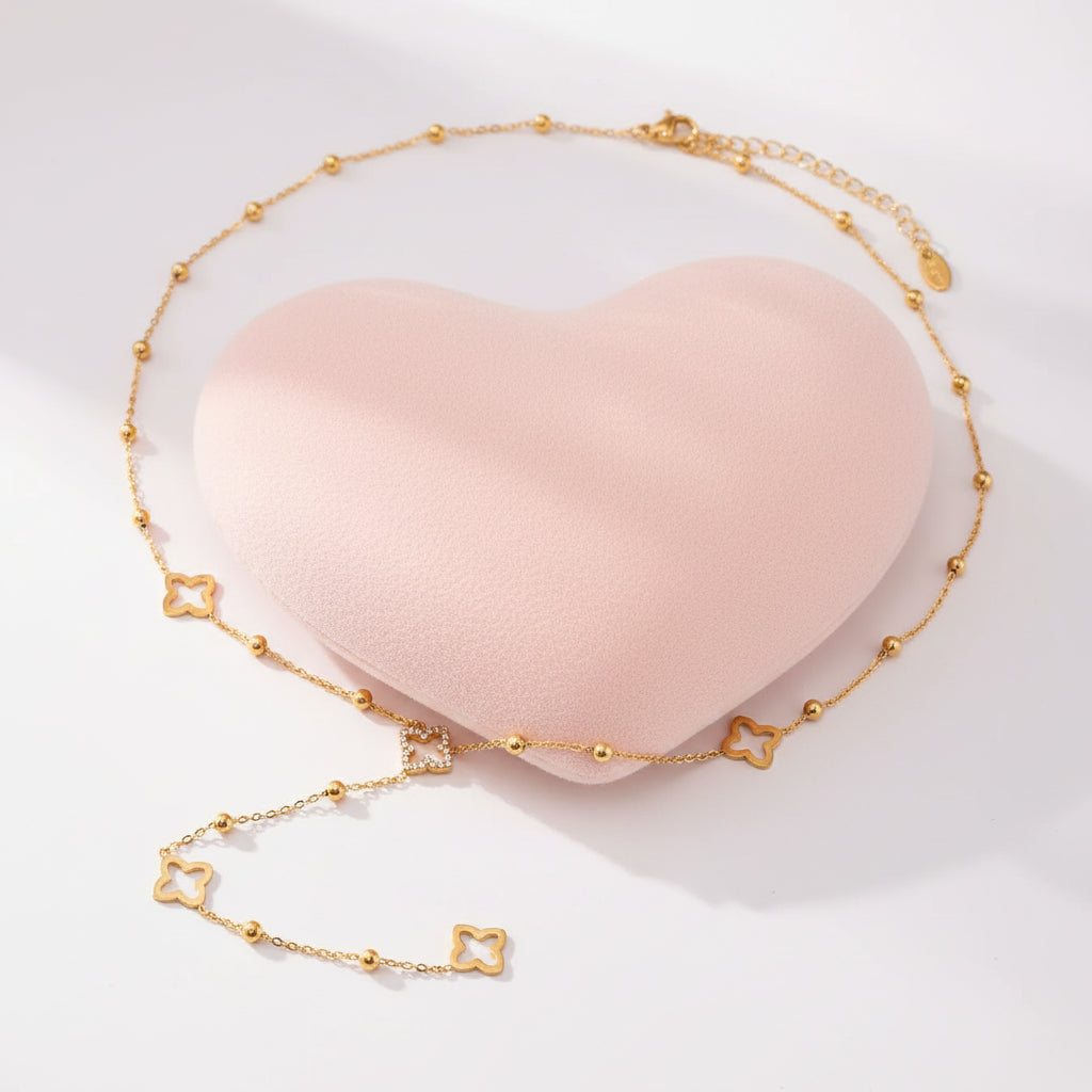 Collier Sautoir Trèfle