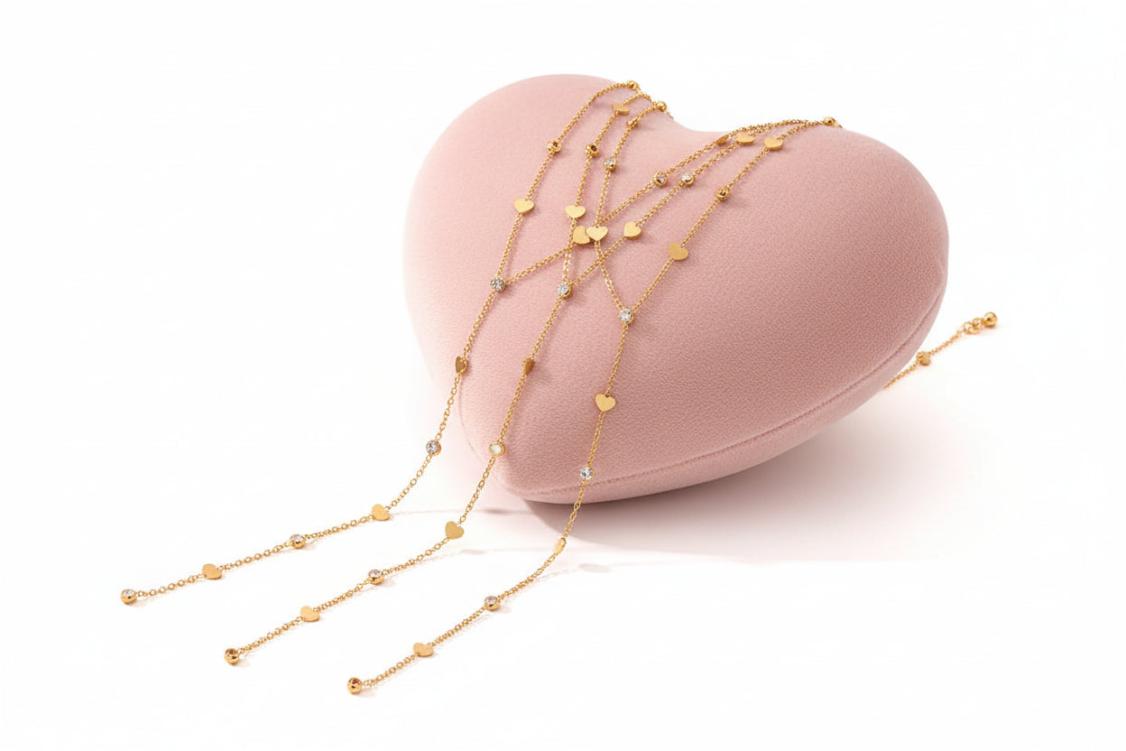 Sautoir Cœur & Éclat