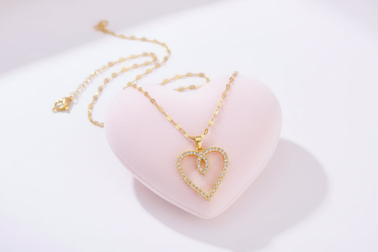 Collier Cœur Éclat