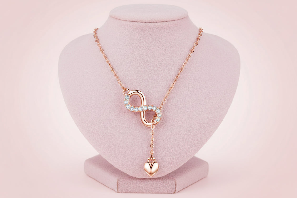 Collier Coeur Infini